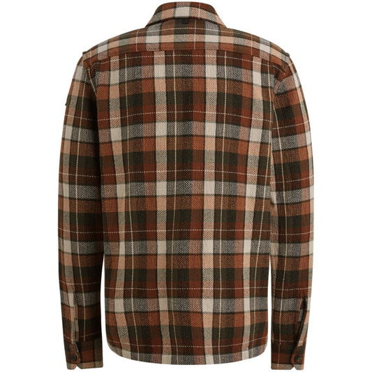 Overshirt Check Pecan Brown
