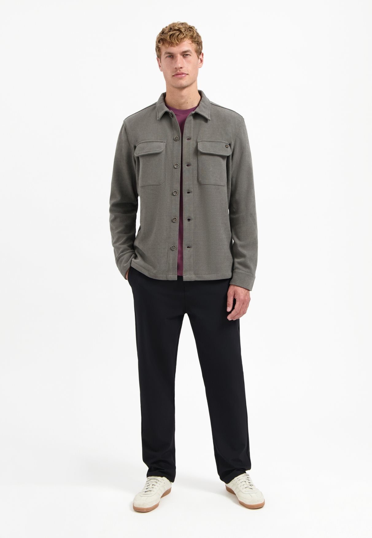 Overshirt Corduroy Dark Clay