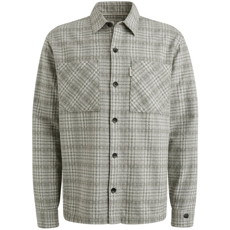Overshirt Dobby Check Drizzle
