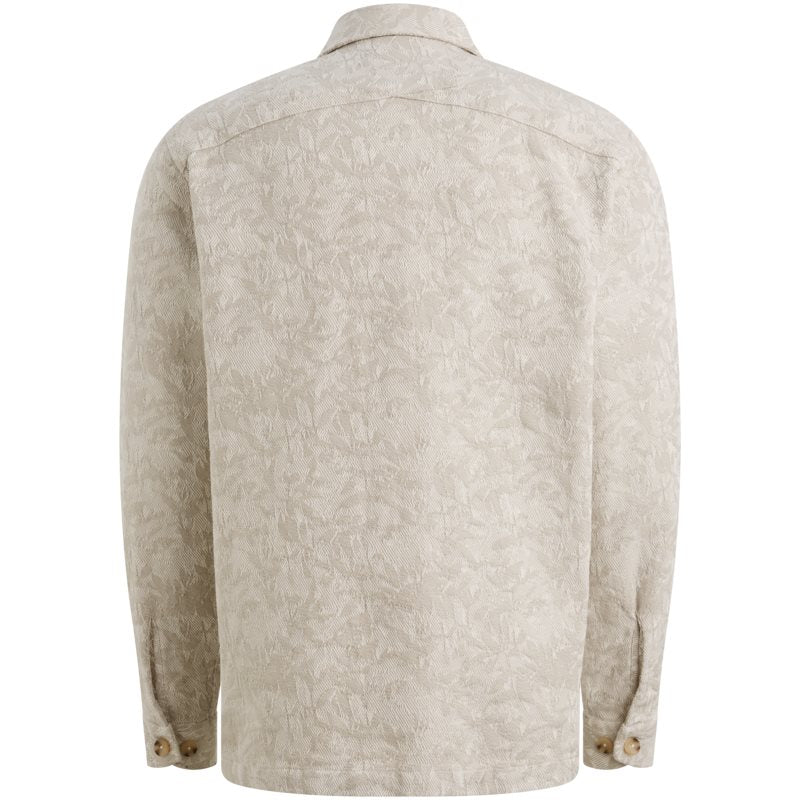 Overshirt Jacquard White Onyx