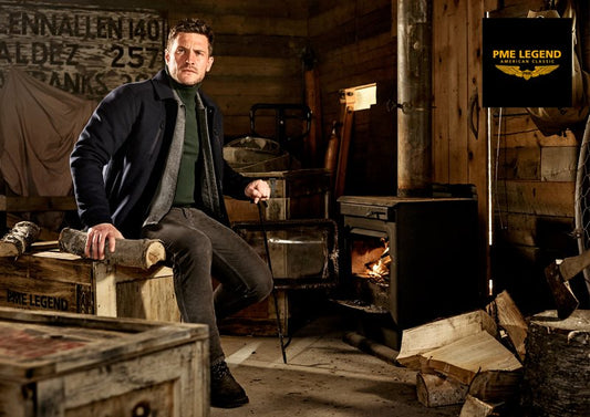 Overshirt Woolblend Dark Grey