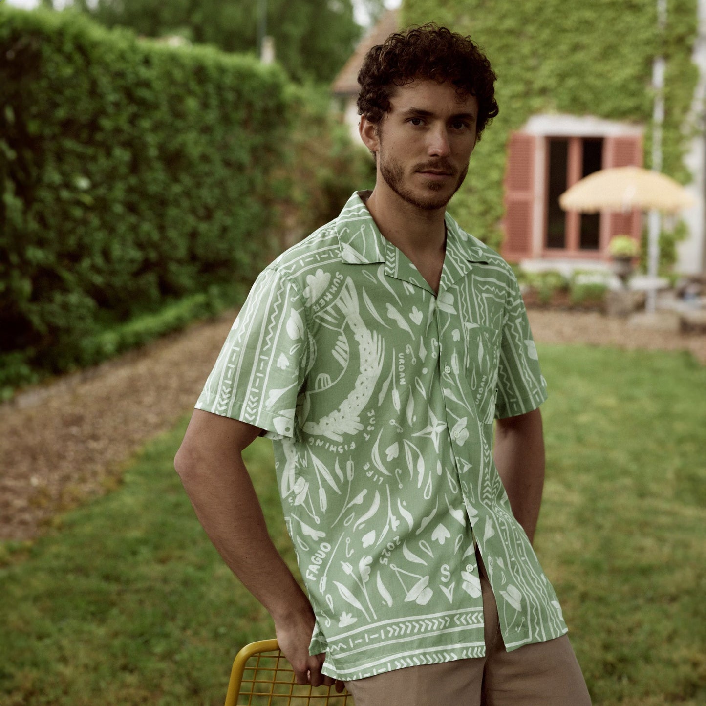 Paiolive Shirt Woven Kaki