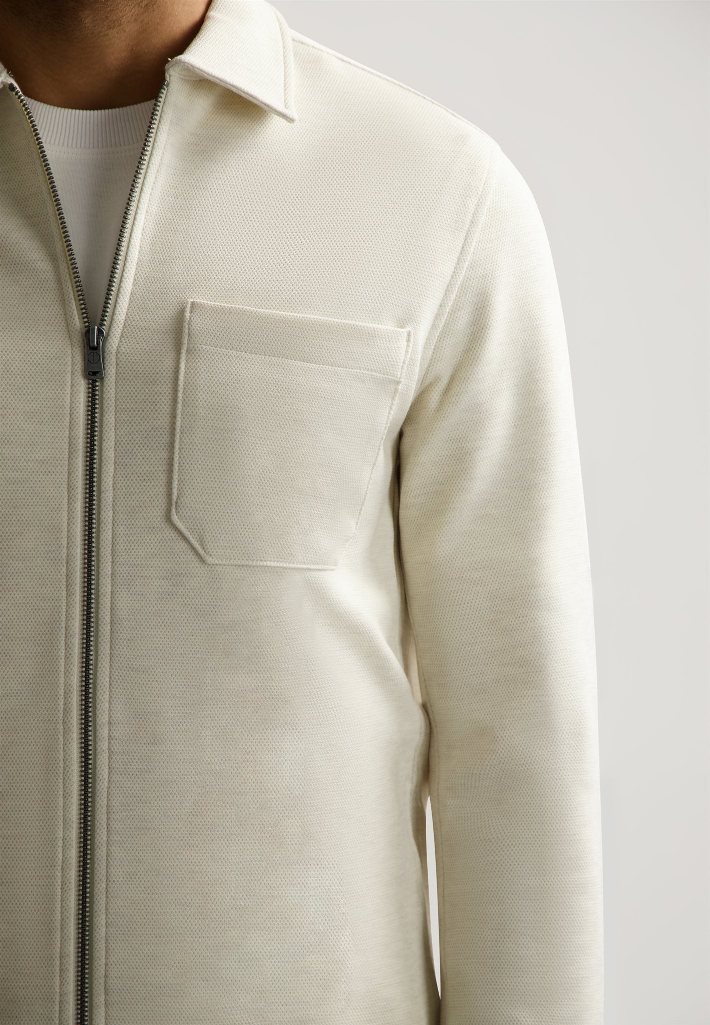 Pike Overshirt Silver Birch