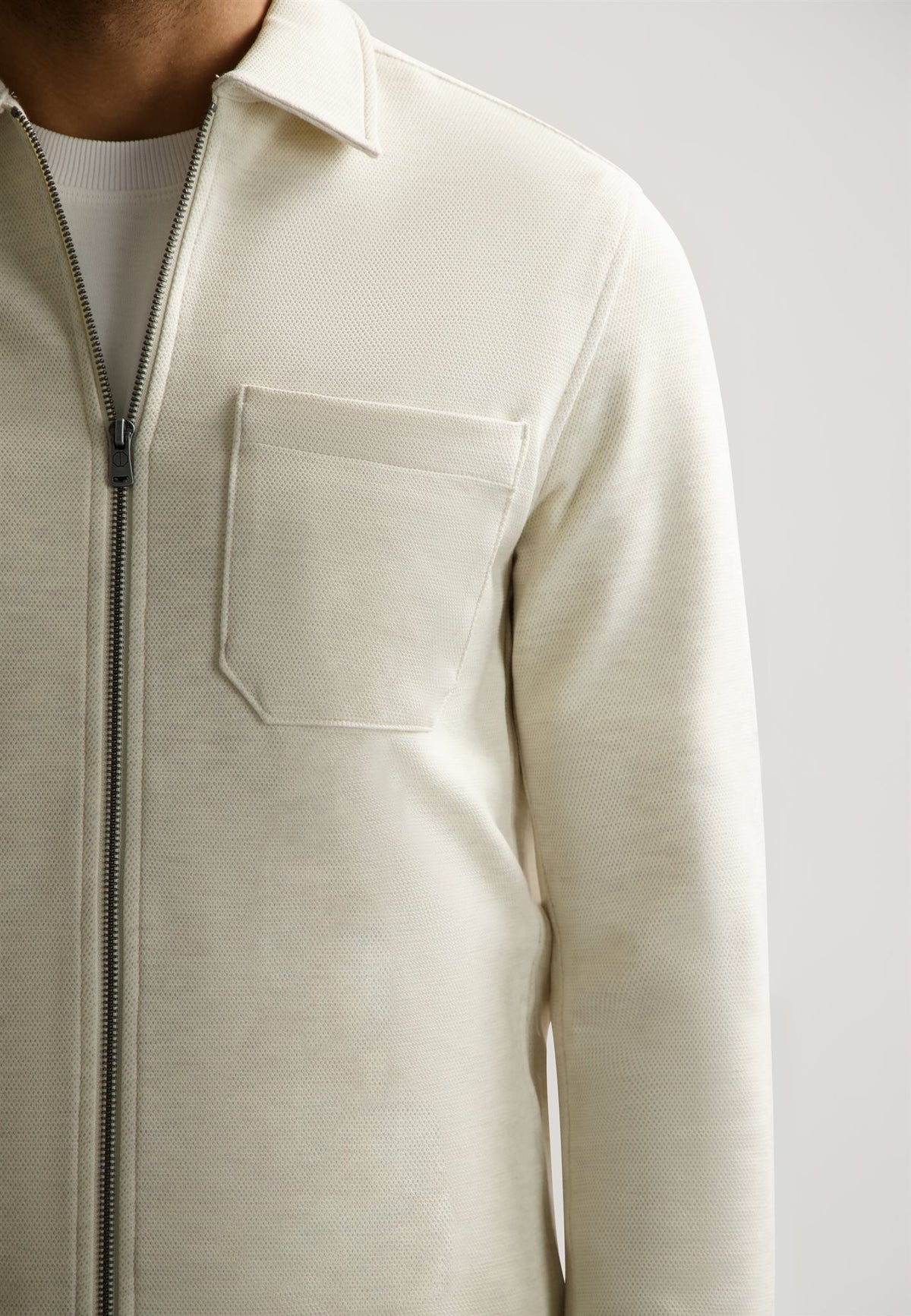 Pike Overshirt Silver Birch