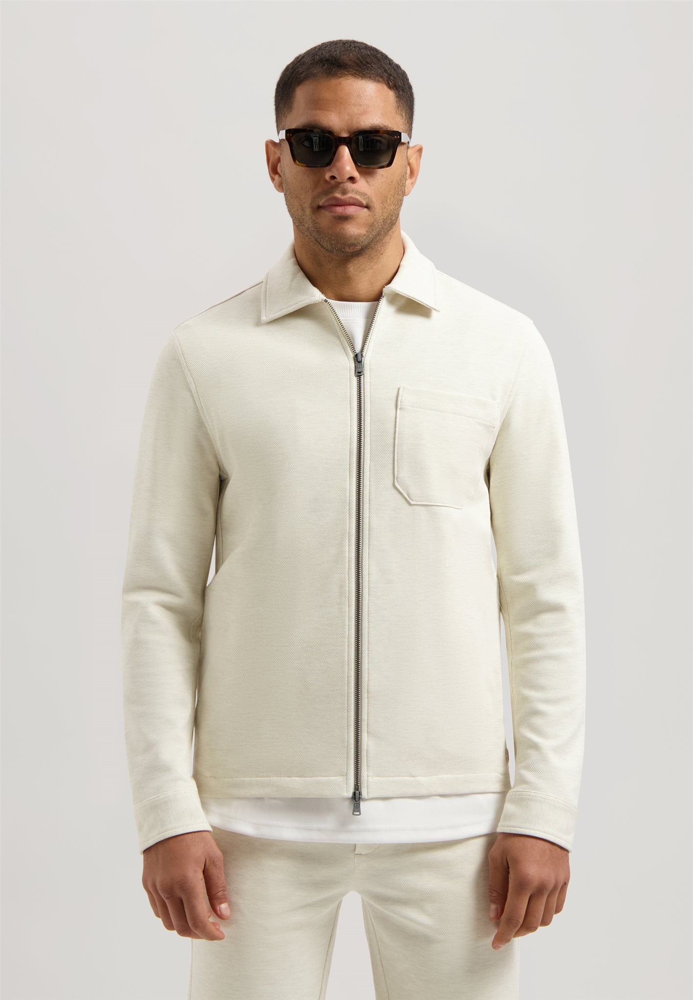 Pike Overshirt Silver Birch
