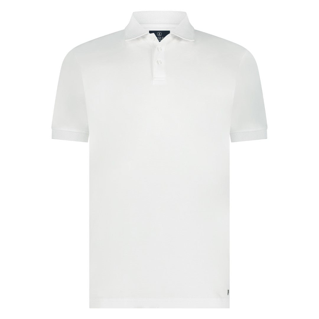 Polo Boris Liquid White