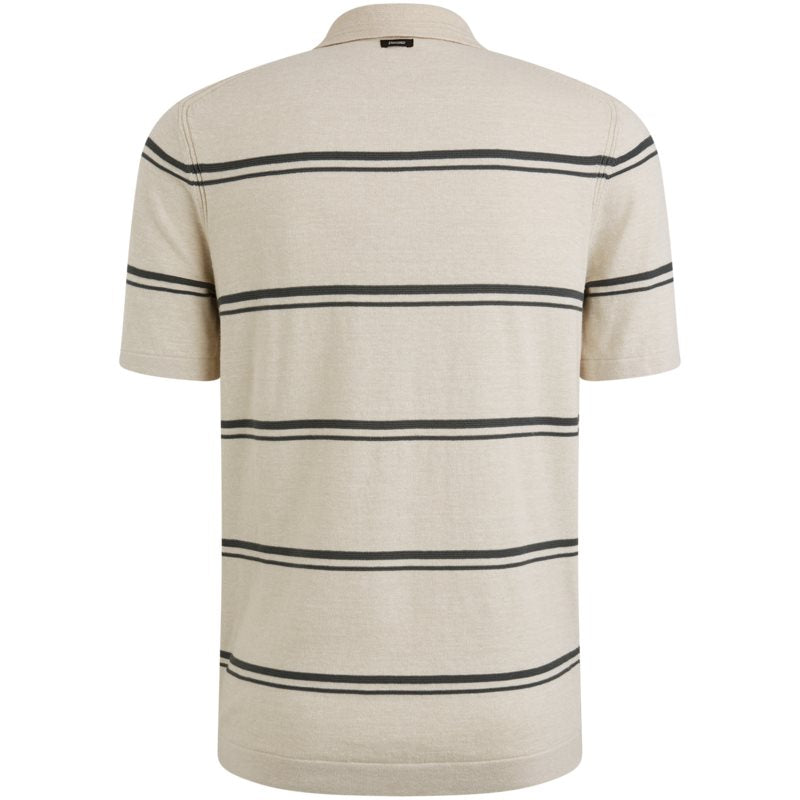 Polo Cotton Linen Silver