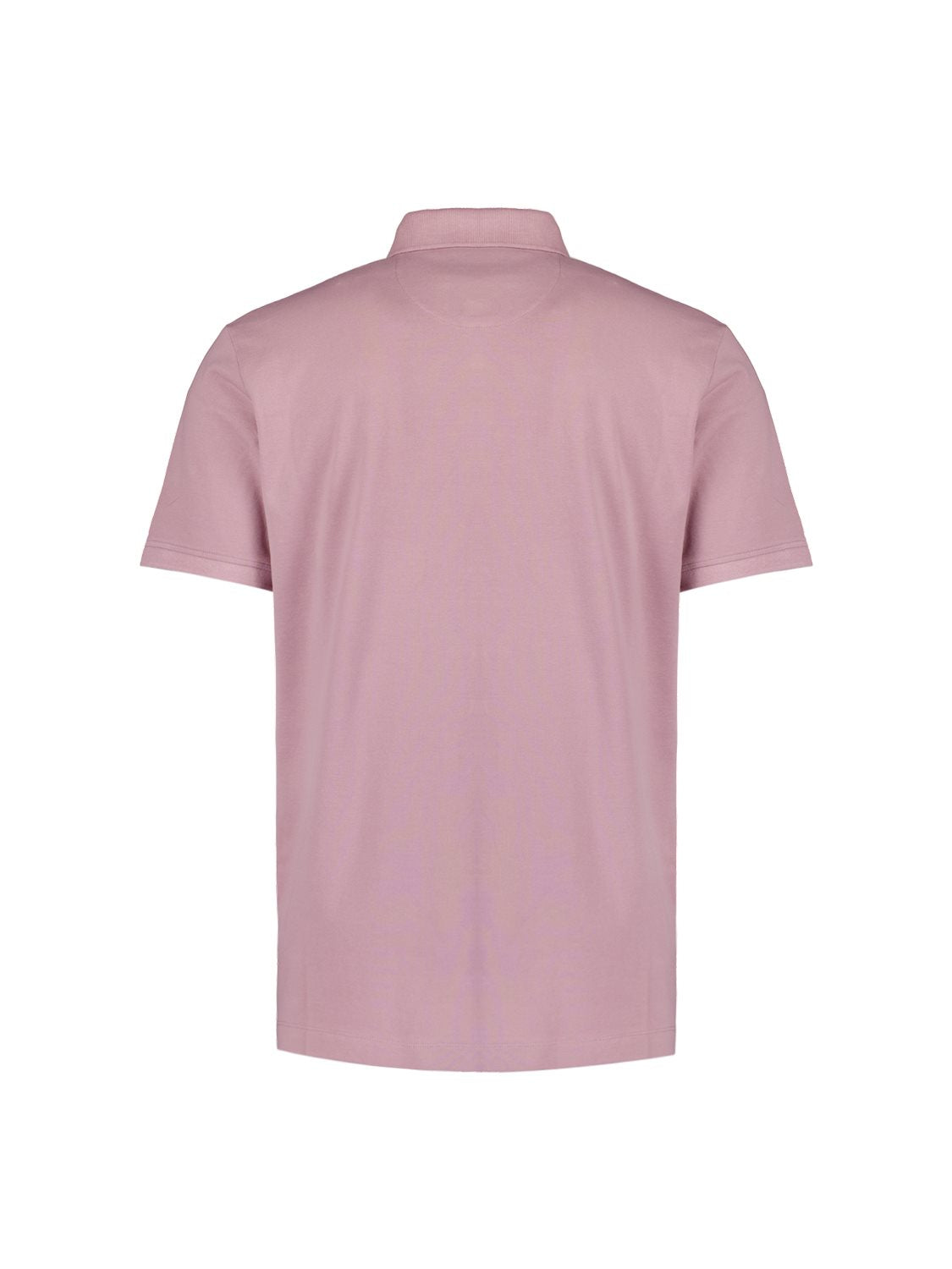 Polo Pique Garment Dyed Mauve
