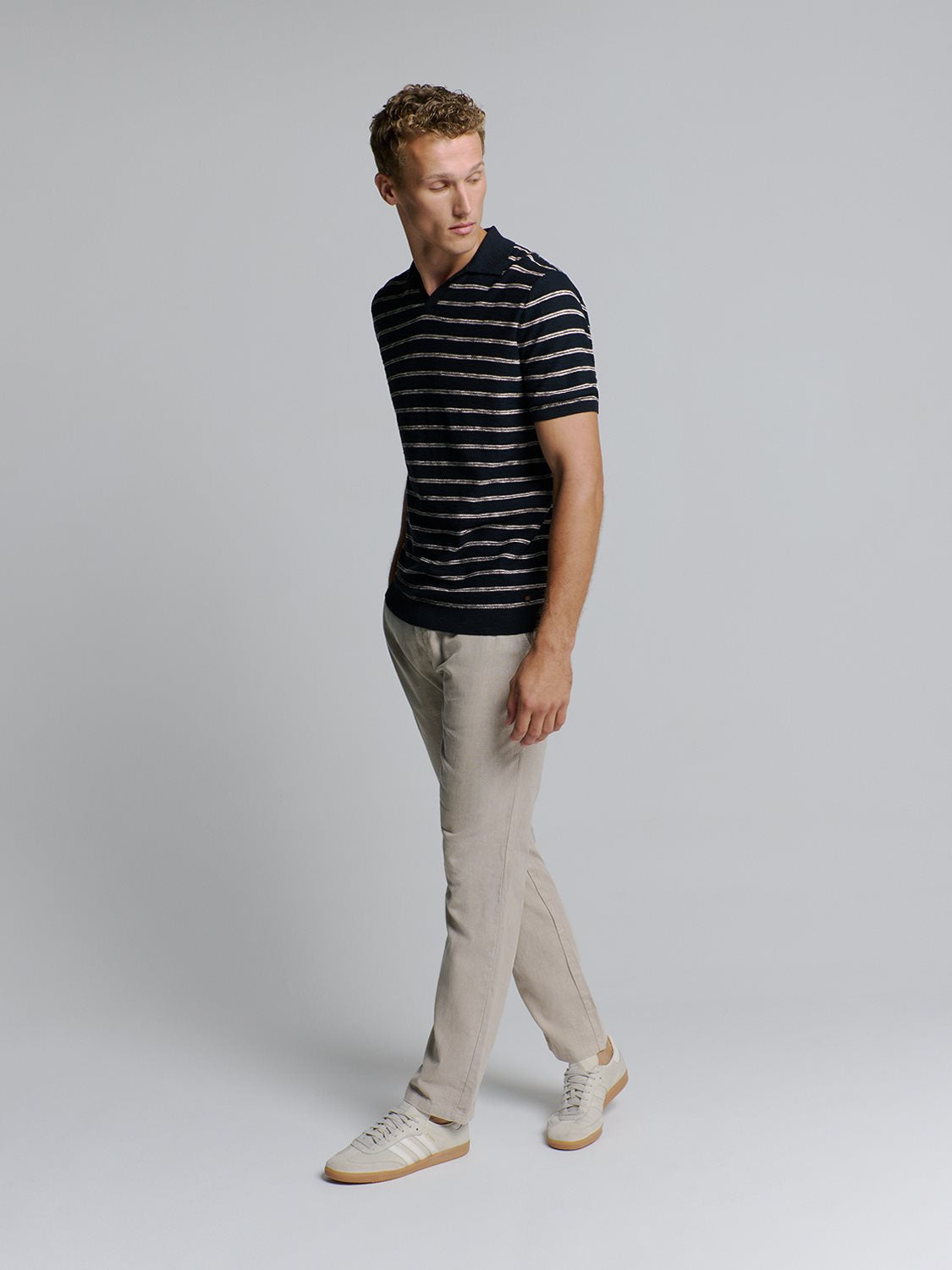 Polo Stripes Linen Night