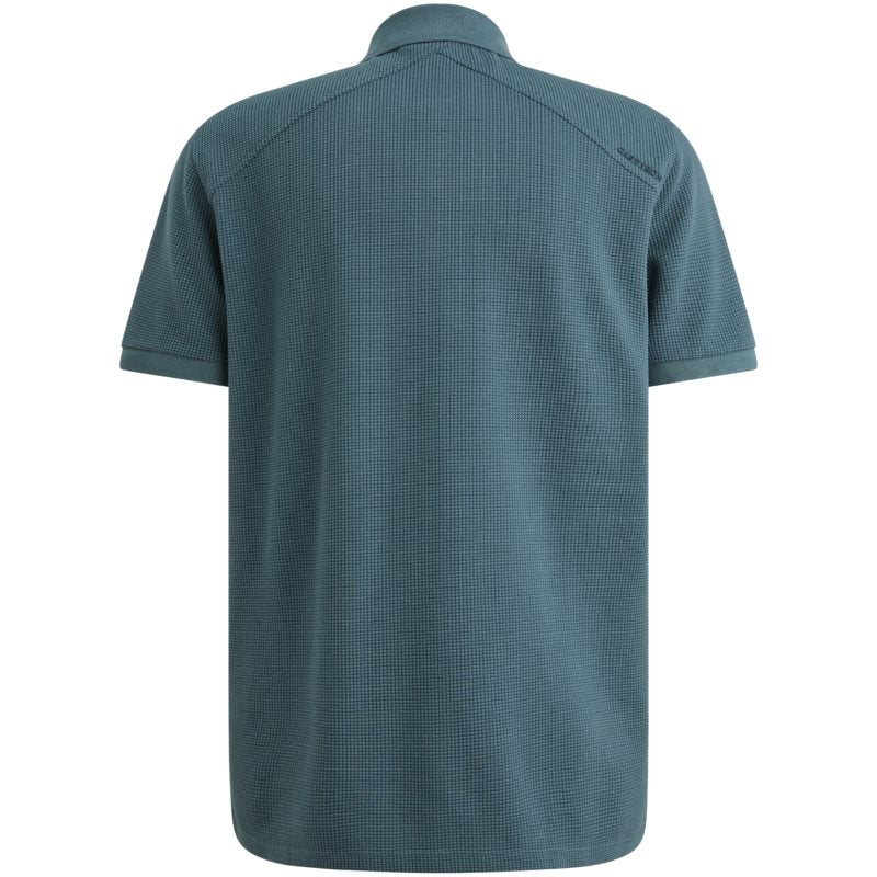 Polo Two Tone Waffle Oceanview