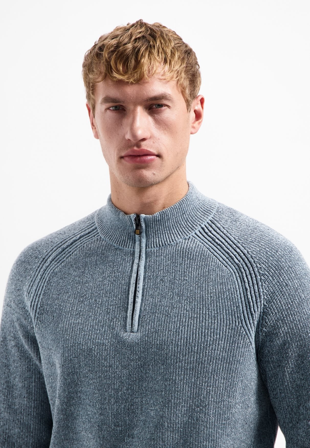 Pullover Chenille Dusty Blue