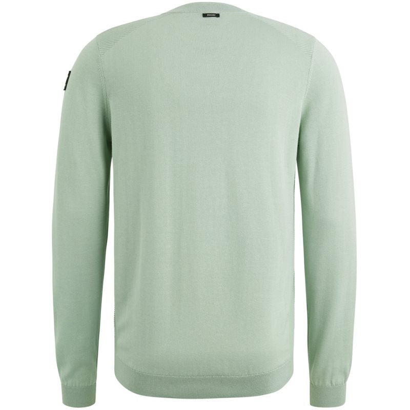 R-neck Cotton Modal Dusk Green