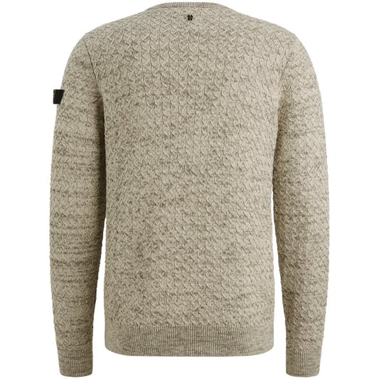 R-neck Mouline Bone White