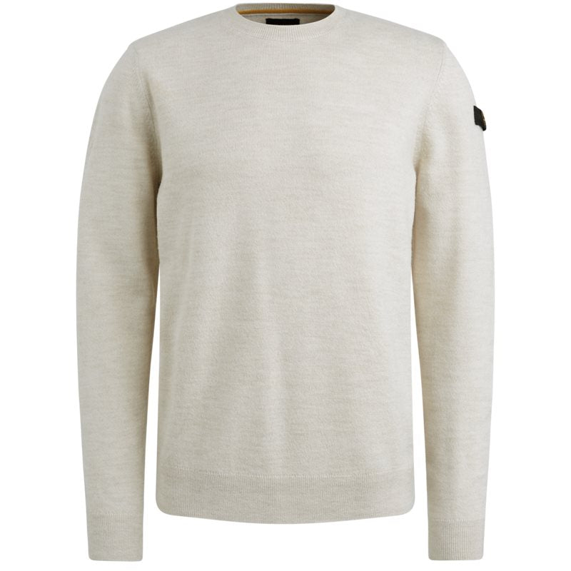 R-neck Soft Blend Bone White