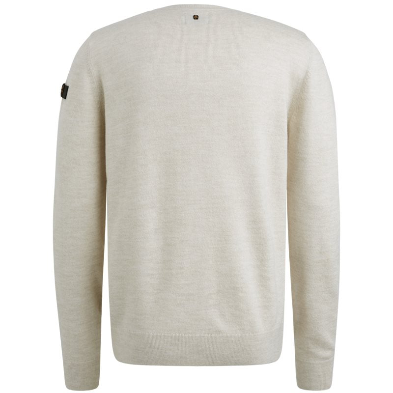 R-neck Soft Blend Bone White