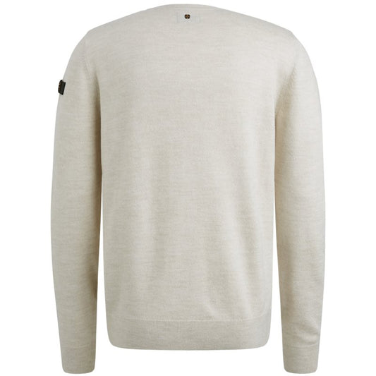 R-neck Soft Blend Bone White