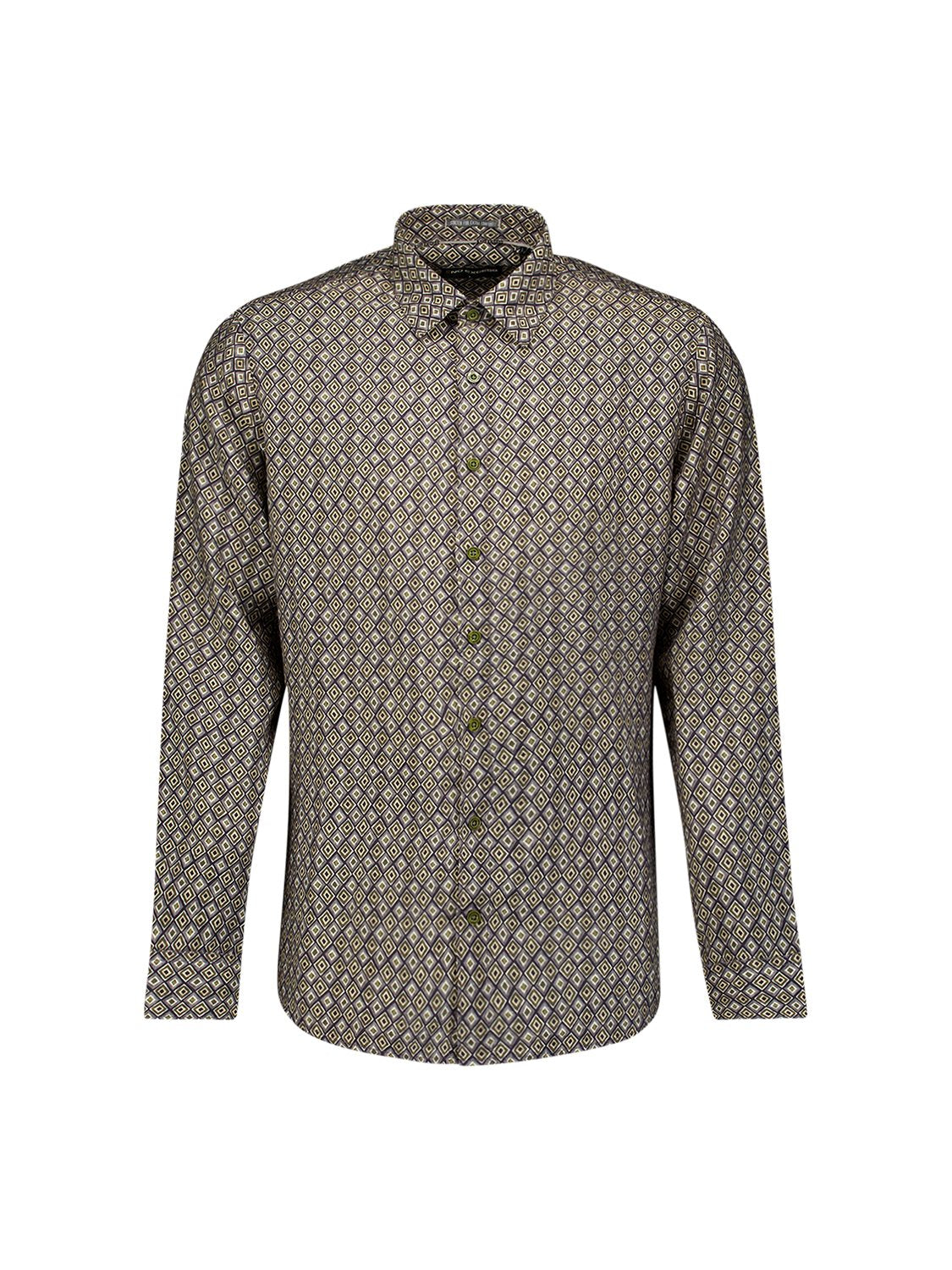Shirt Allover Print Moss