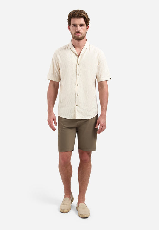 Shirt Jacquard Stone