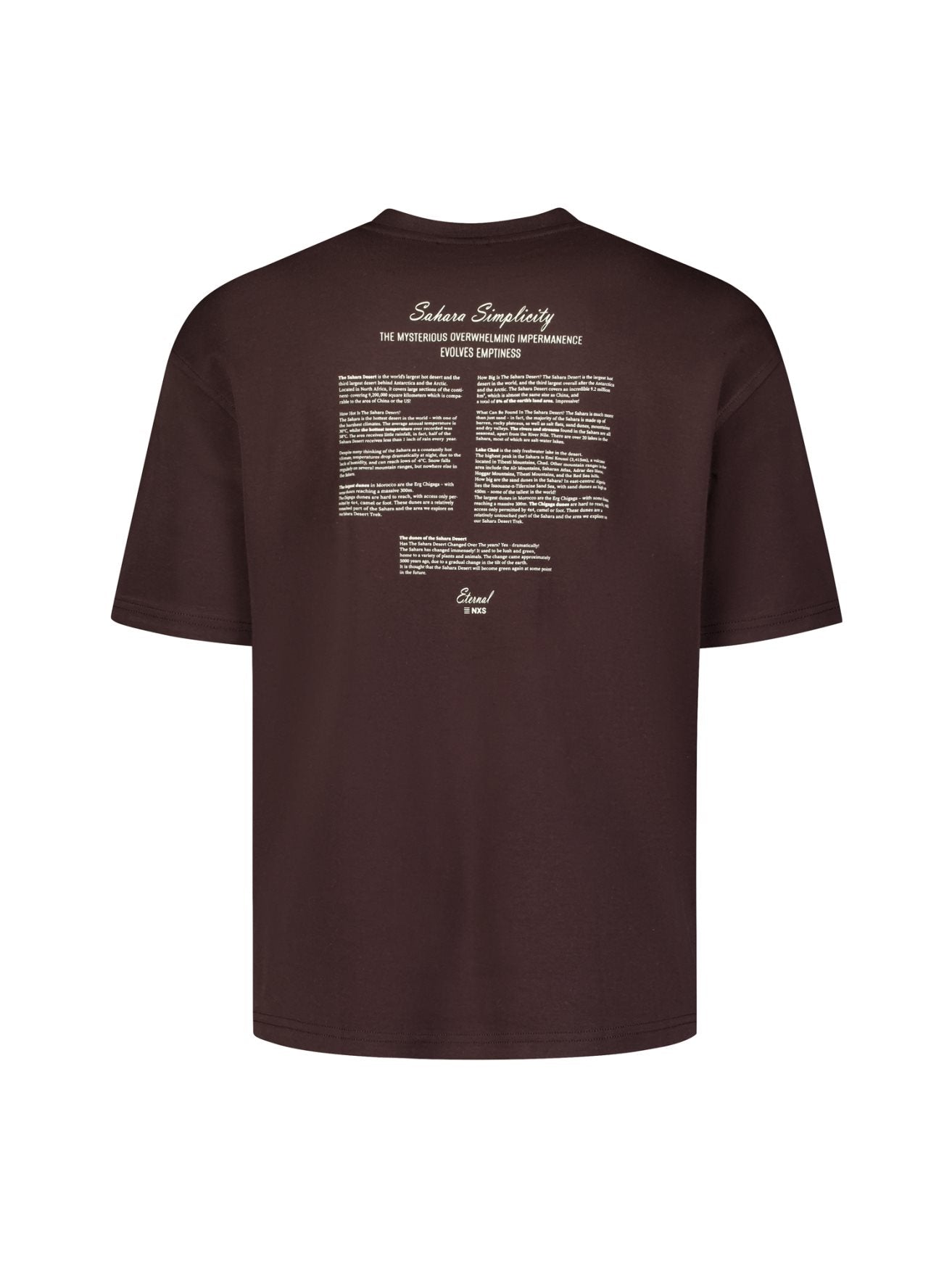 T-shirt Graphic Dark Brown