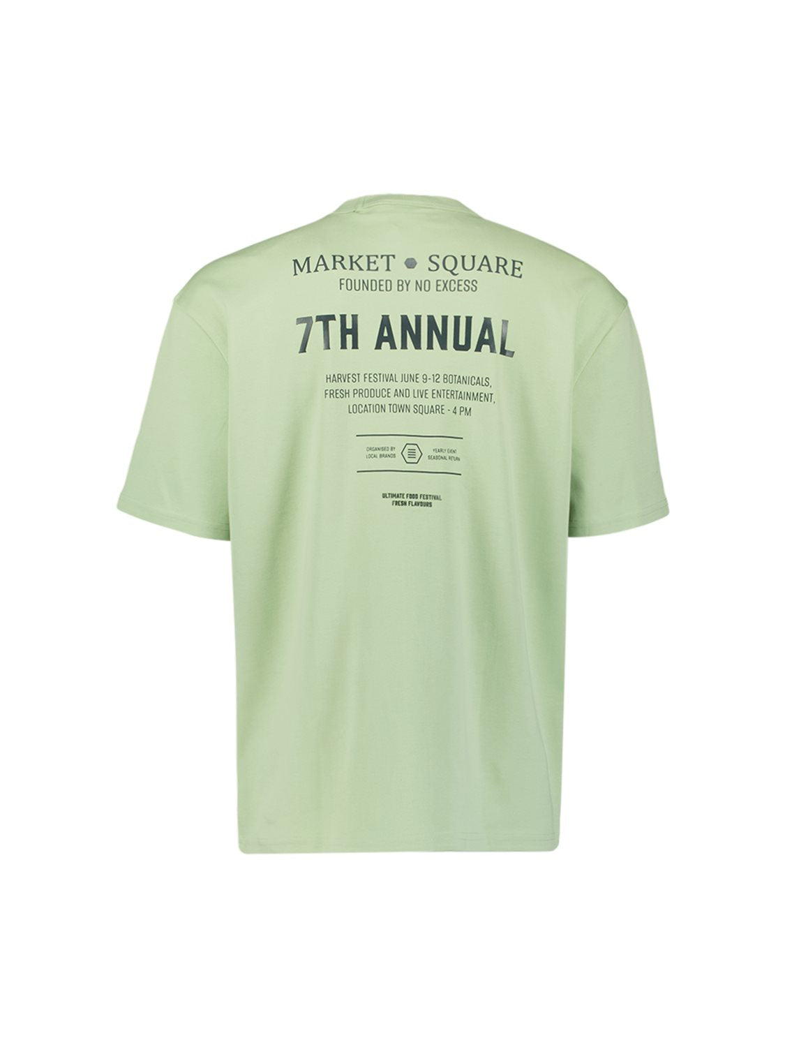 T-shirt Heavy Interlock Green