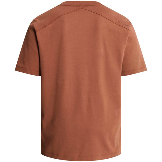 T-shirt Interlock Mahogany