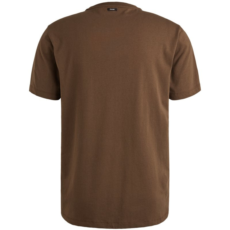 T-shirt Jersey Dark Earth