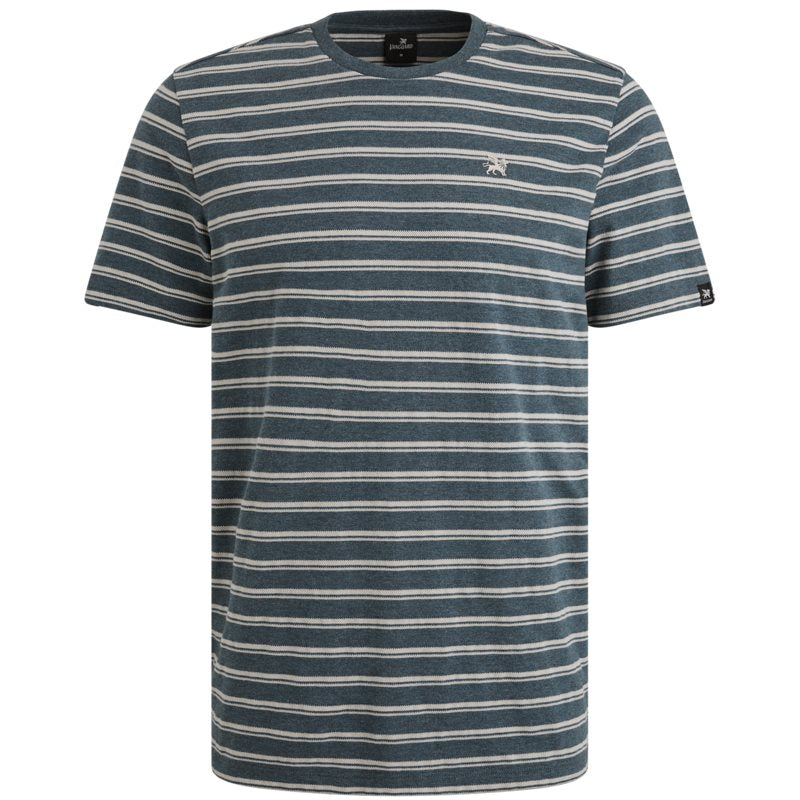 T-shirt Jersey Stripe Slate