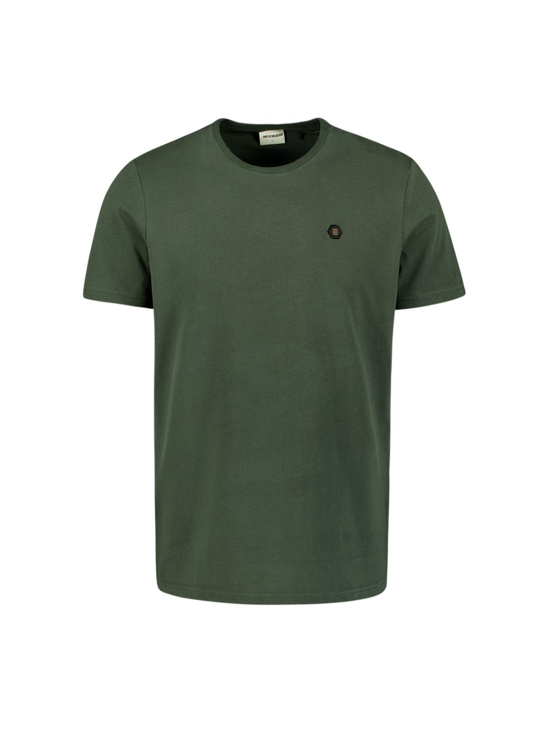 T-shirt Peached Dark Green
