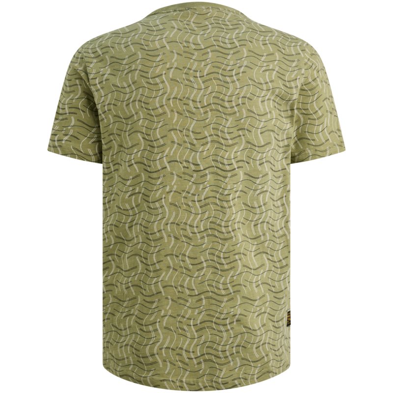 T-shirt Slub Jersey Mosstone