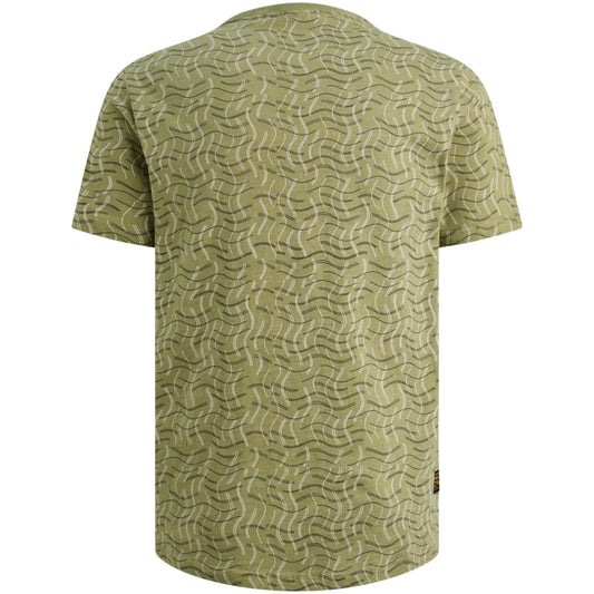 T-shirt Slub Jersey Mosstone