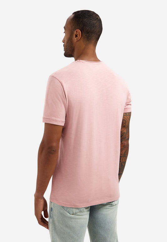 T-shirt Slub Light Mauve
