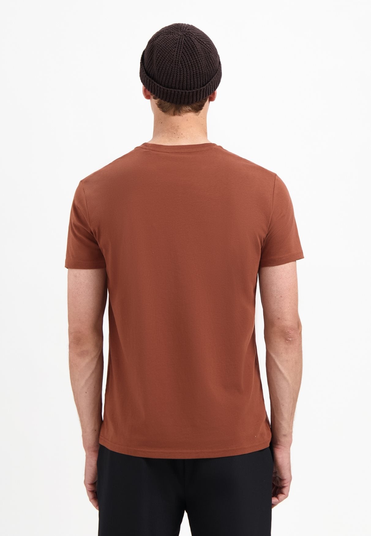 T-shirt Solid Basic Terra
