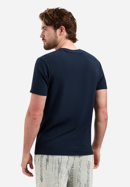 T-shirt Solid Jacquard Night