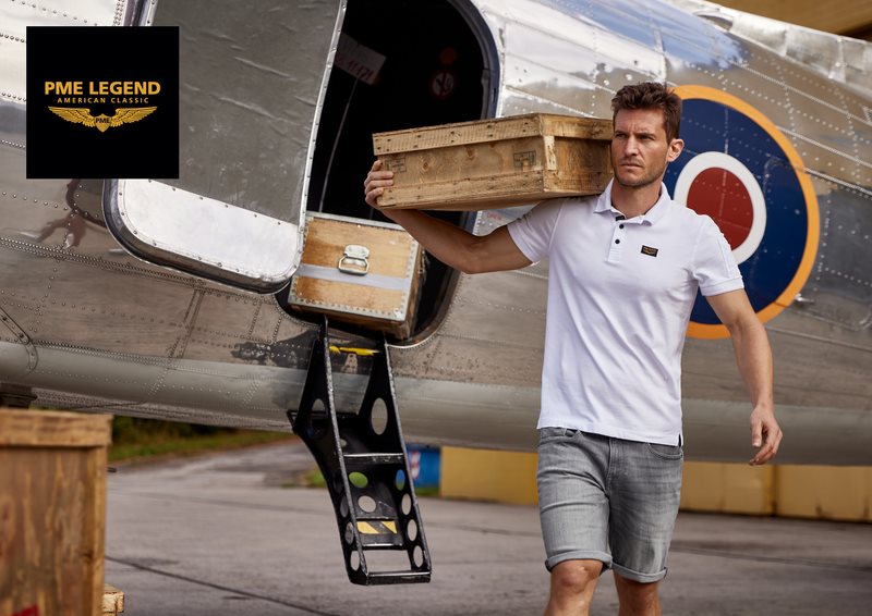 Trackway Polo Bright White