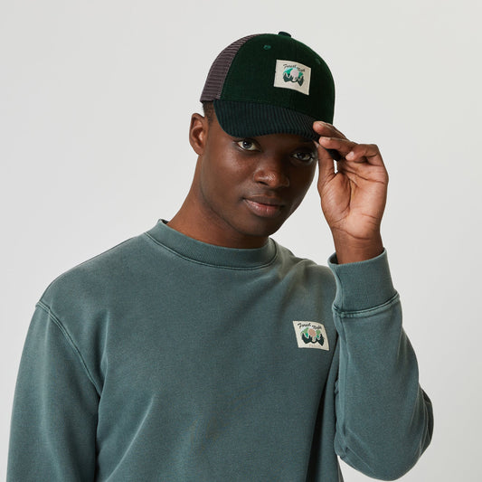 Tucker Cap Heads Wool Green