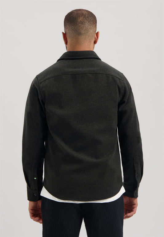 Ulrik Overshirt Dark Brown
