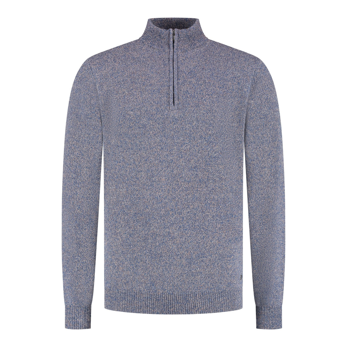 Whitaker Halfzip Wool Navy