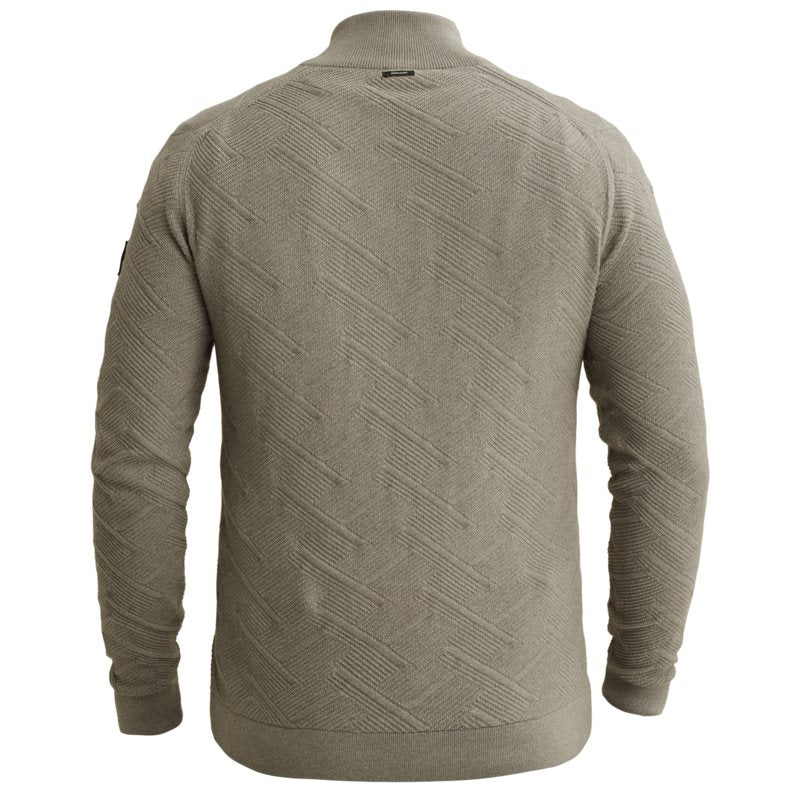 Zip Cotton Mouline Forest Fog