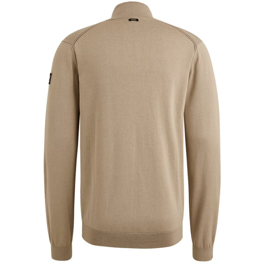 Zip Jacket Modal Plated Pepper