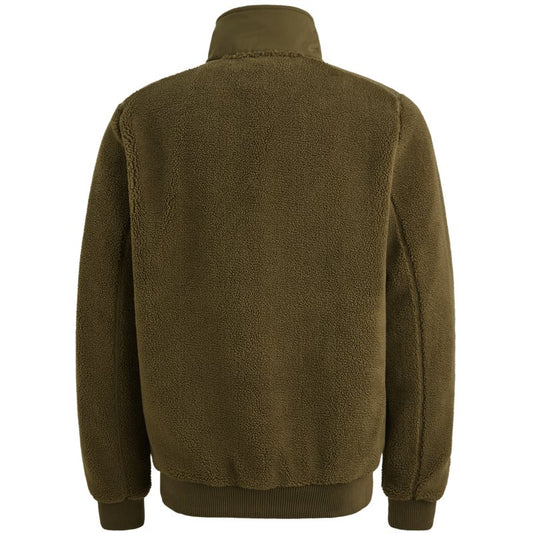 Zip Jacket Sherpa Dusky Green
