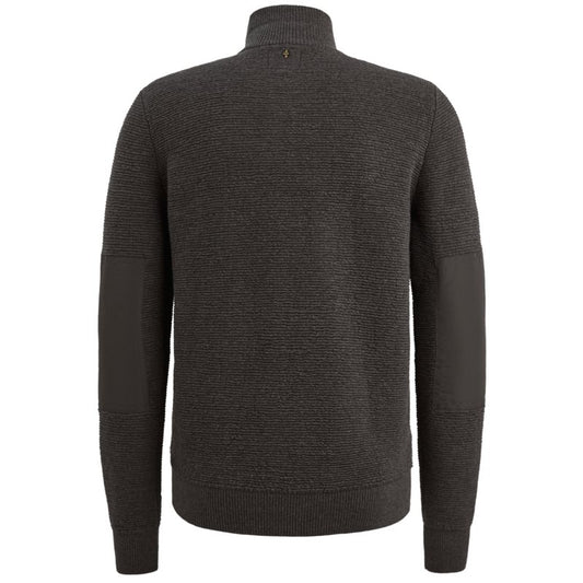 Zip Jacket Texture Grey Melee