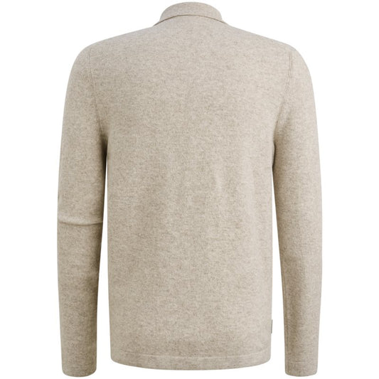 Zip Jacket Wool Blend Birch