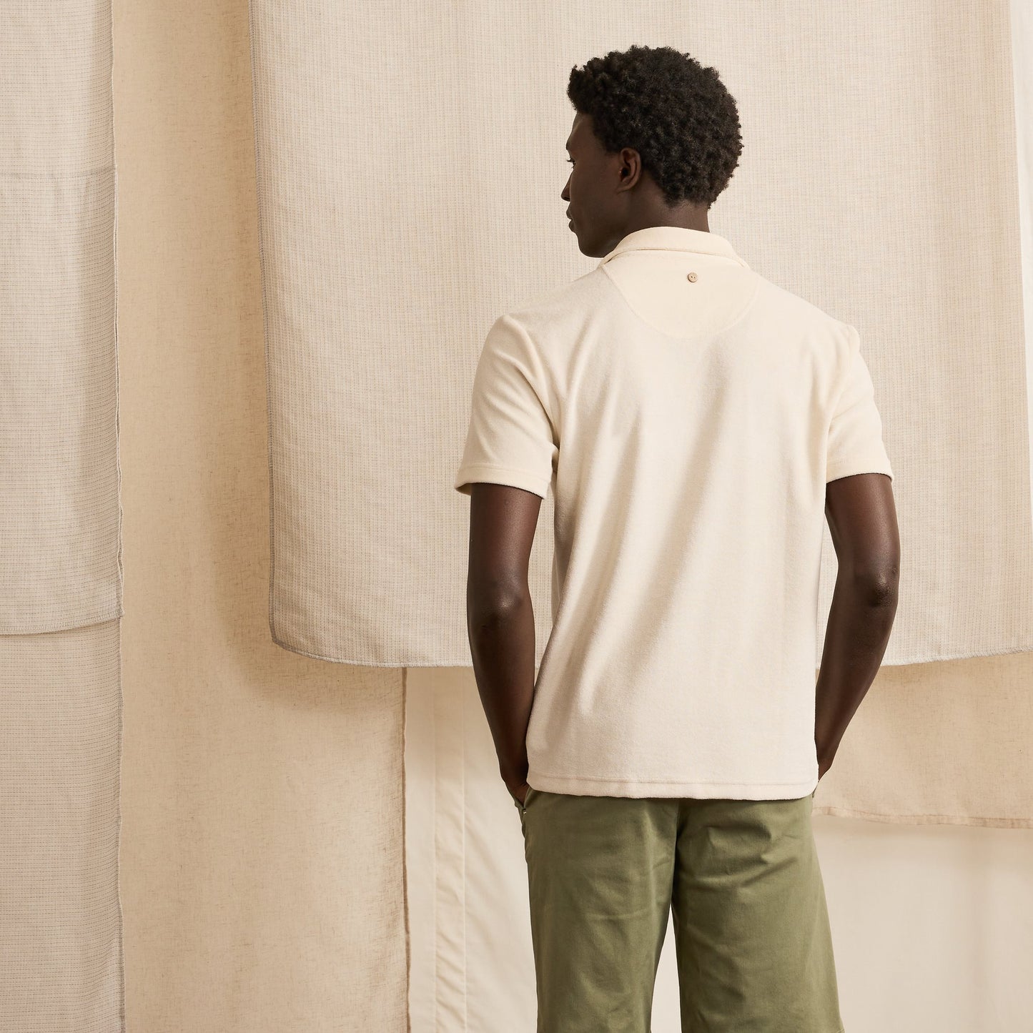Zonza Polo Cotton Ecru