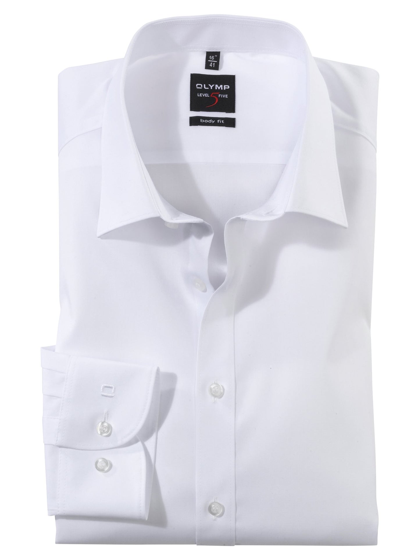 Shirt Bodyfit Wit