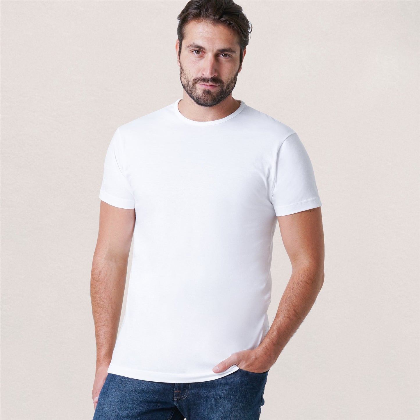 T-Shirt Derby 2-pack r-hals