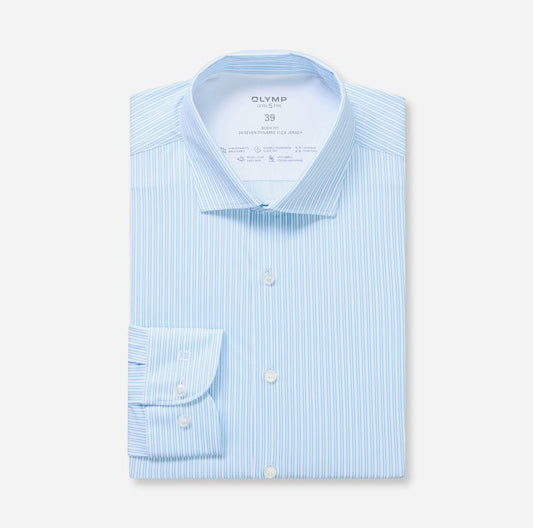 24/Seven Body Fit Blauw