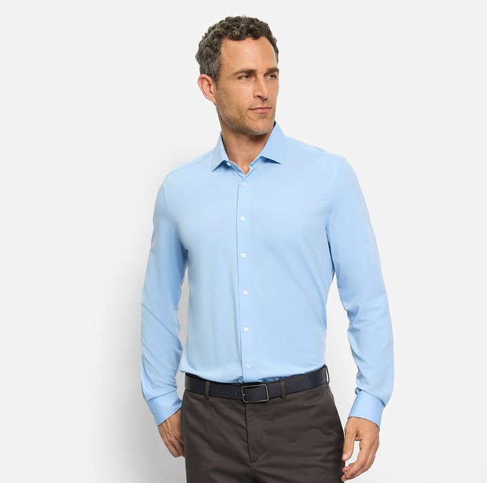 24/Seven Body Fit Blauw