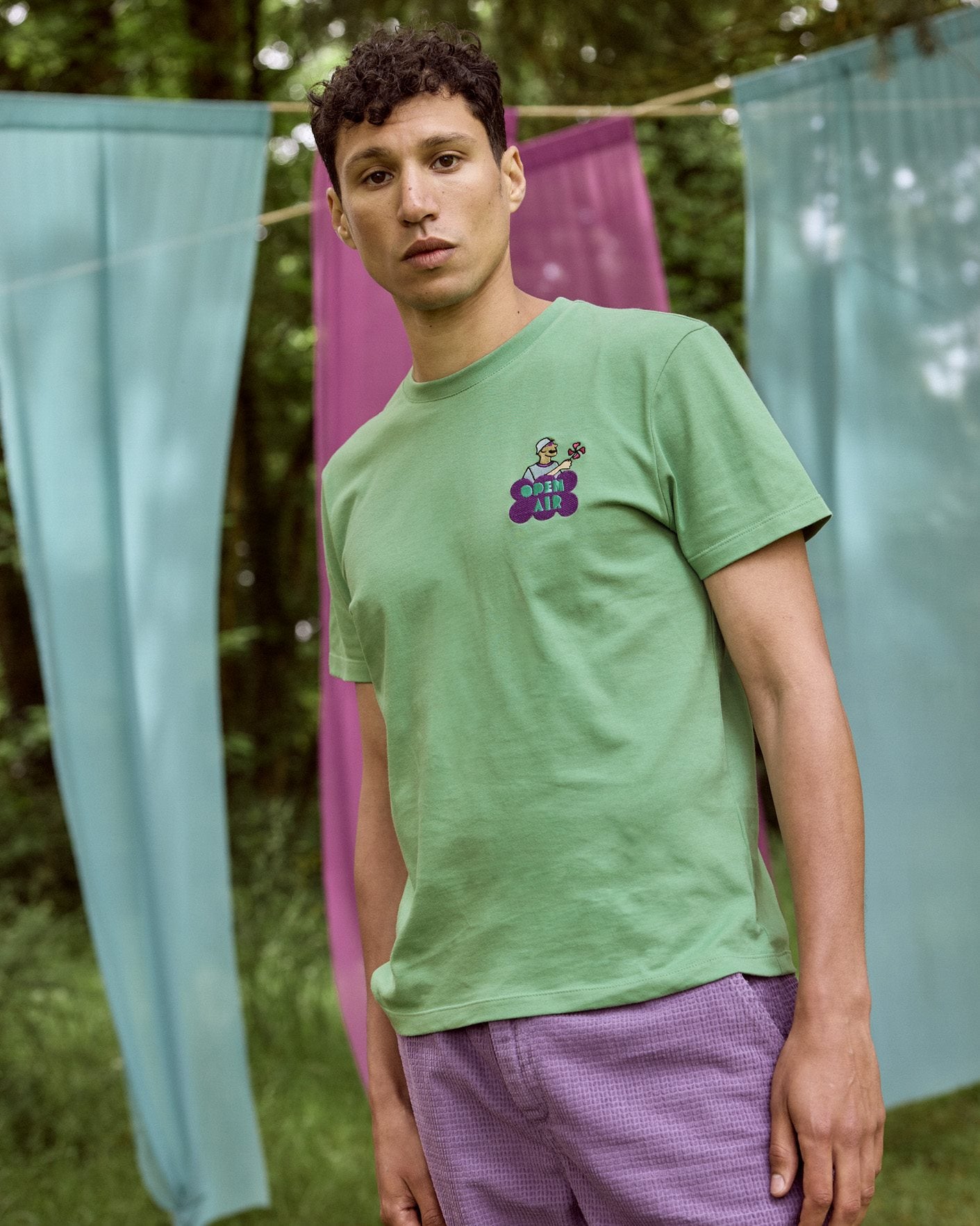 Arcy T-shirt Knit Green