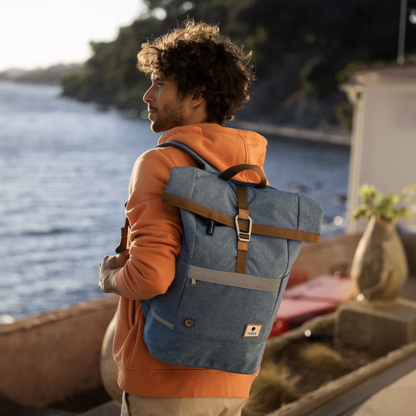 Backpack Cycling Blue Vegan