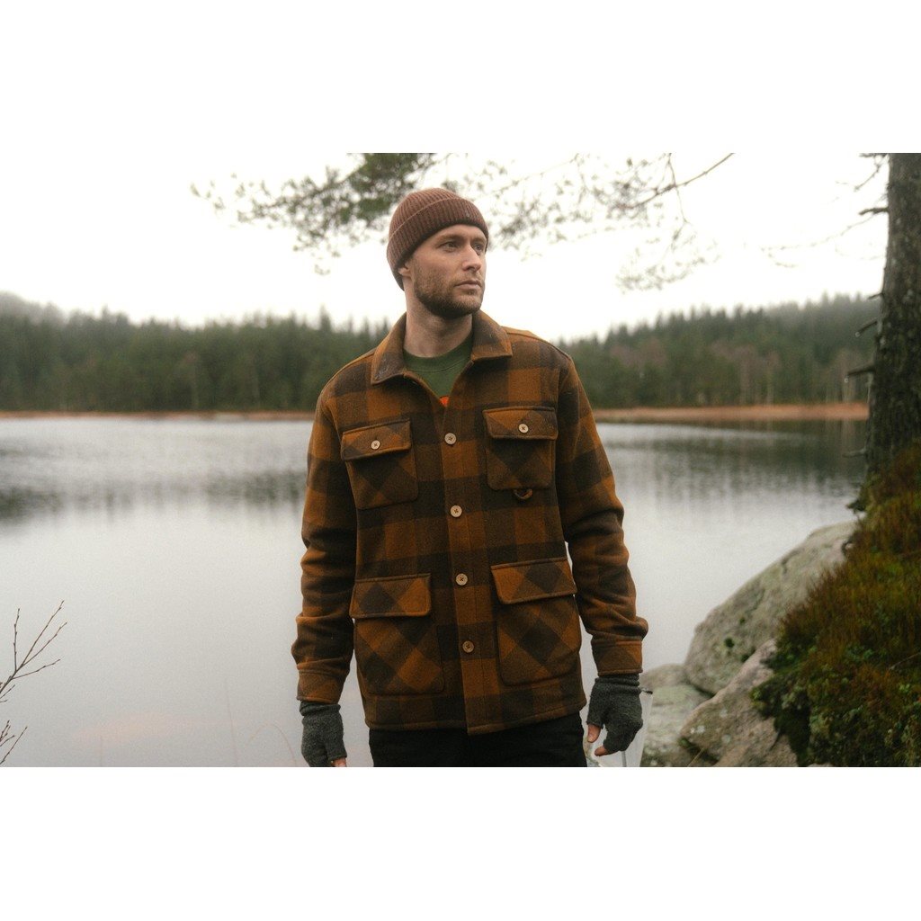 Birler Jacket Wool Monk's Robe